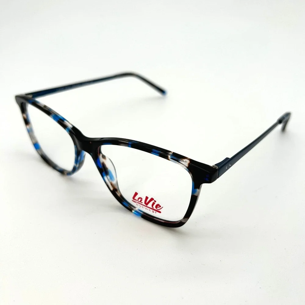 Womens Eyeglasses Frames LaVie Eyewear 2141 Sz. 52-15-140 Blue Demi Tortoise NEW